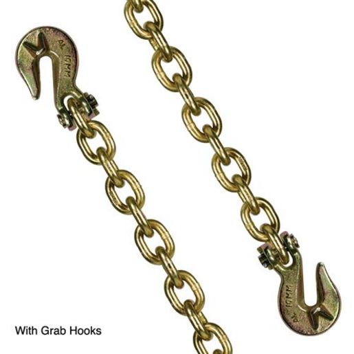 Australian Lifting Centre G70 Transport Chain Kit 10mm x 9M w/Grab Hooks 203225