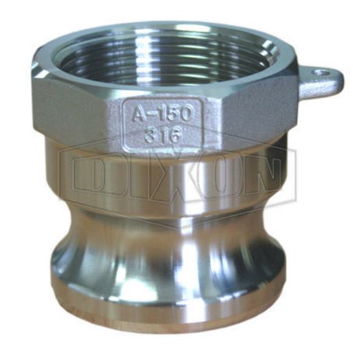 Dixon Asia Pacific Adaptor Type A Aluminium 100Mm Bspf ALDC400A