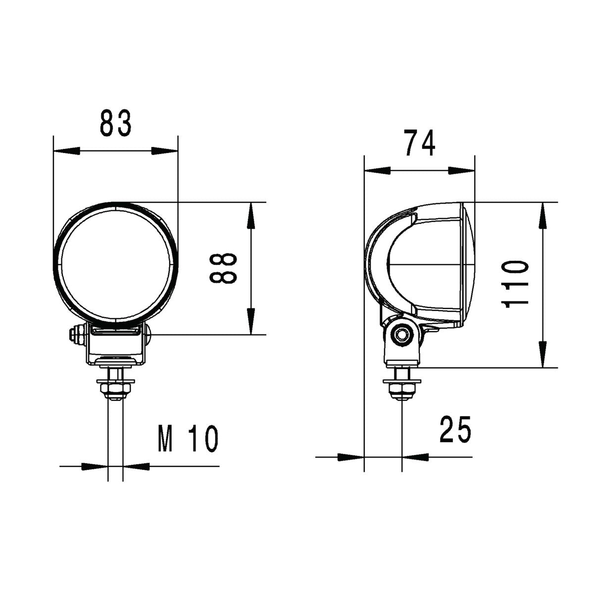 HELLA Module 70 Led Gen 4 Cr 1567LED