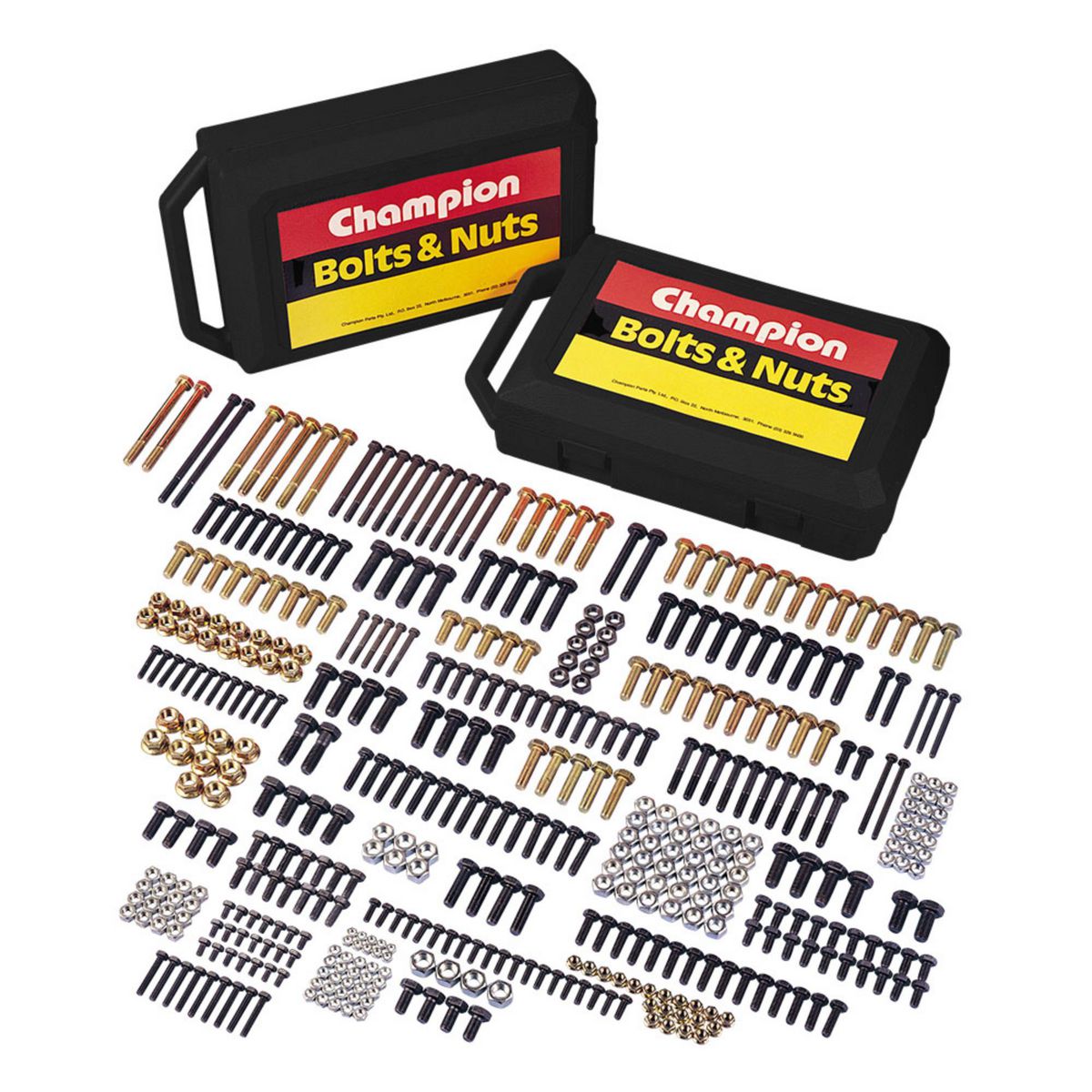 Champion Fasteners Fine Metric Farm Case Of Bolts CFM1