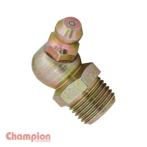 Champion Grease Nipple 67.5° 1/8" NPT 25Pk CN37