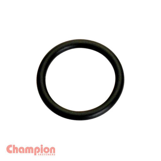 Champion Nitrile Rubber O Ring 70 Shore Black M17 x 2.5mm COR216