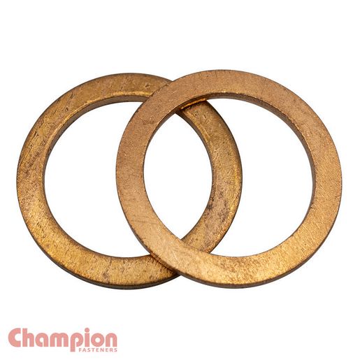 Champion Flat Copper Washer M14 x 20 x 1.5mm 100Pk CWC49