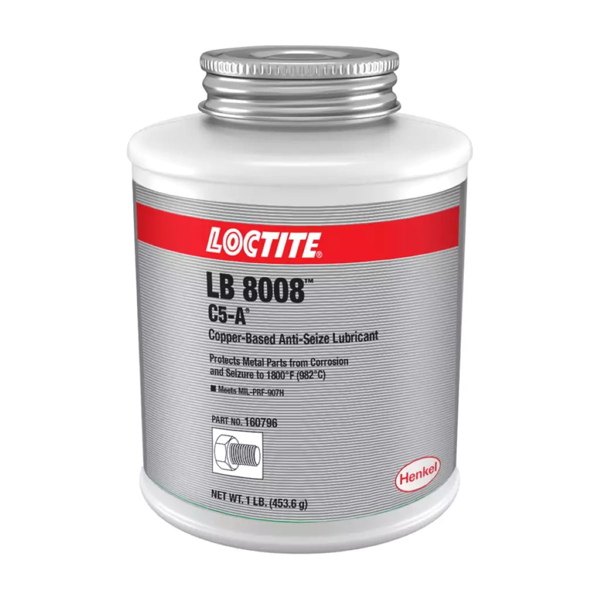 Loctite LB 8008 C5-A Copper-Base Anti-Seize Lubricant 453g 51007