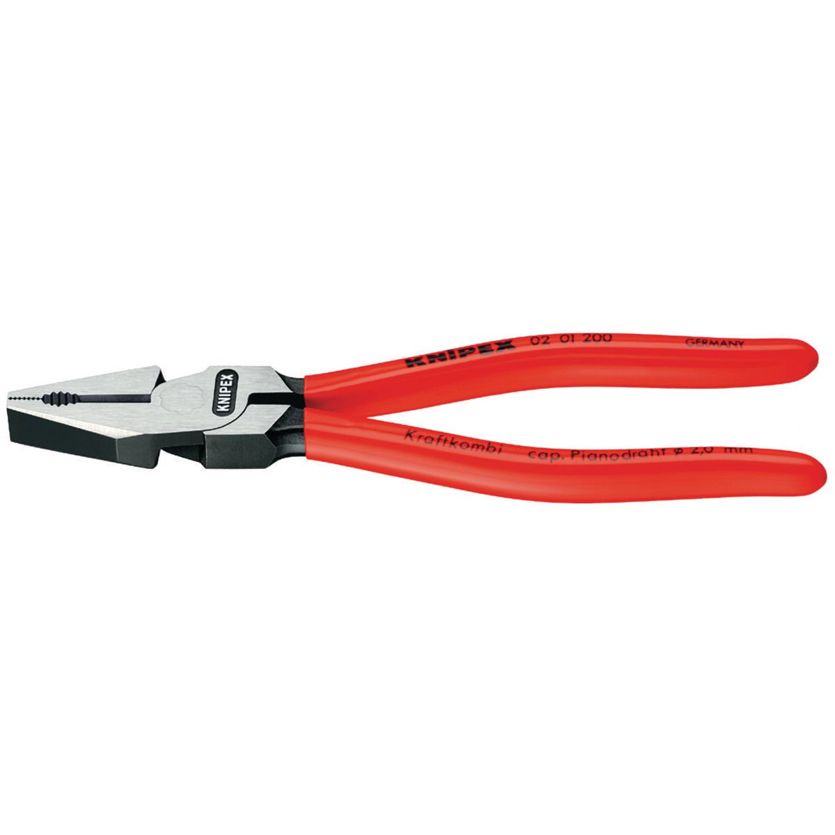 KNIPEX High Leverage Combination Pliers 200Mm 0201200SB
