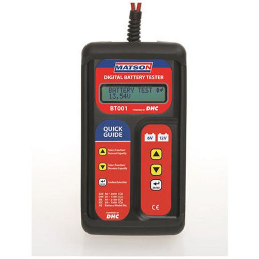 Tridon Tridon Electronic Battery Tester 6V & 12V BT001