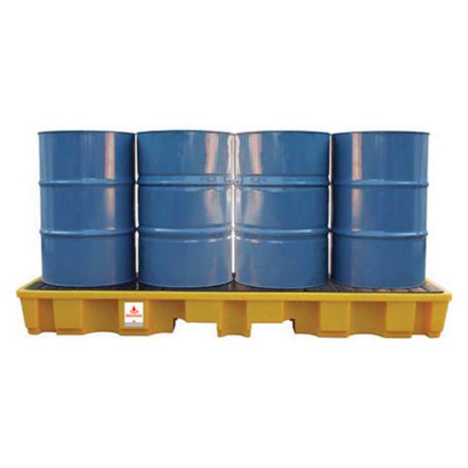 Alemlube 4 Drum In-Line Spill Pallet SJ-100-061