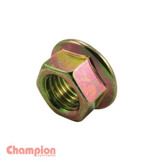 Champion Hex Flange Nut M8 x 1.25mm 20Pk C100-3