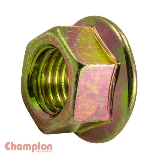 Champion Fasteners Hex Nut Flanged M10 x 1.25mm C100-4