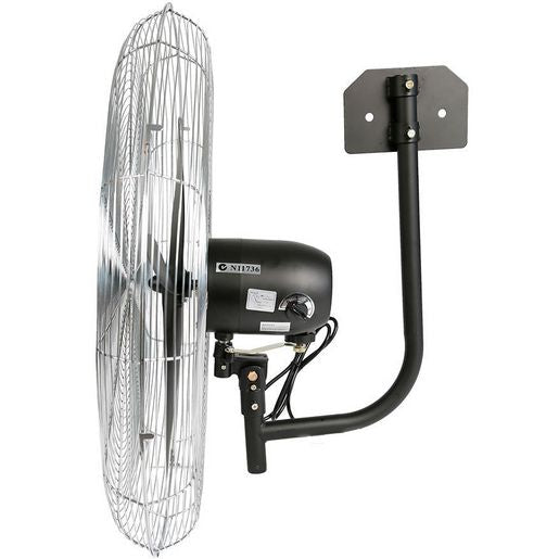 Trade Quip Industrial Wall Mounted Fan 3 Blade 750mm 1026