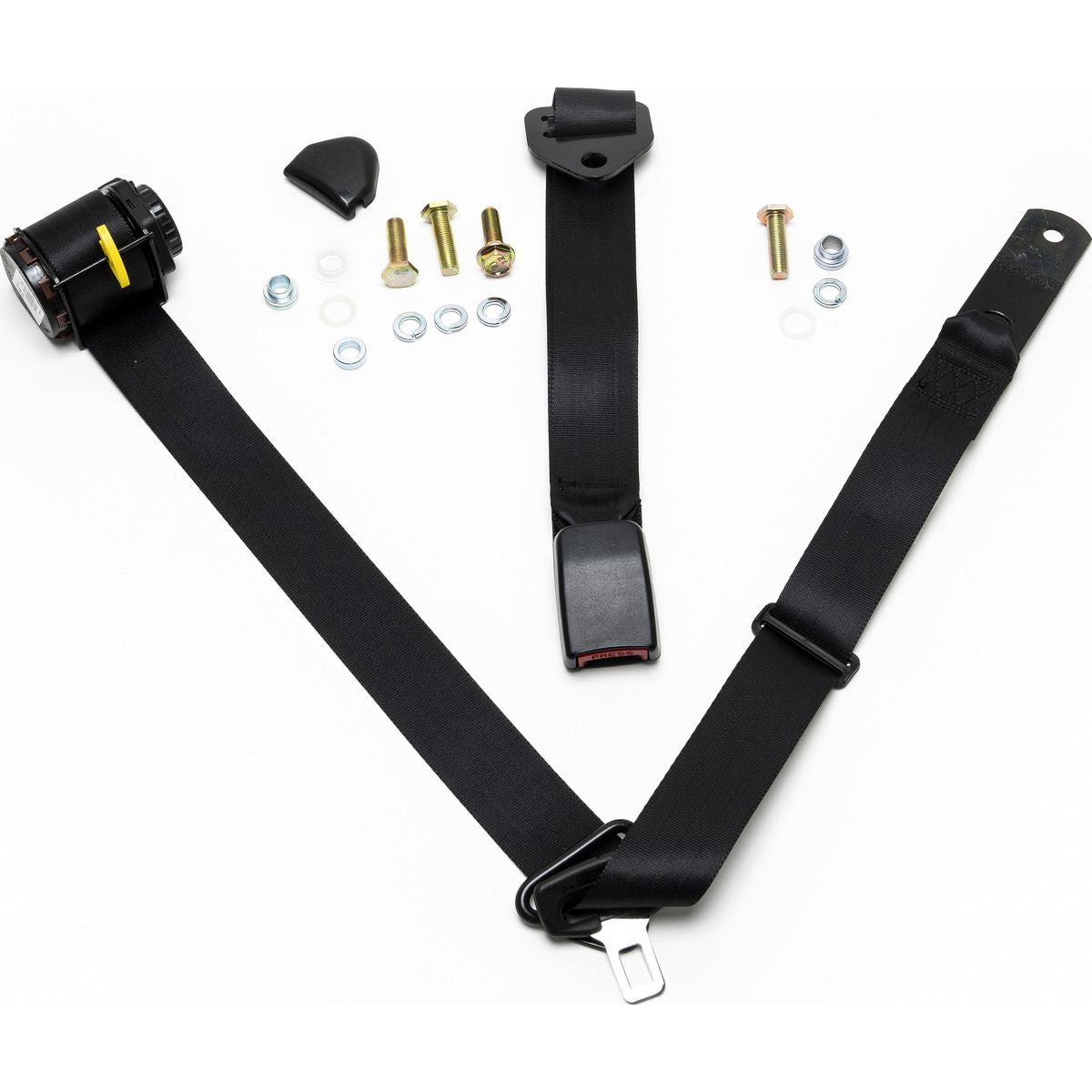 APV Seat Belt 90/90 Vertically Mounted On Pillar-Adjustable Webbing 610mm K2255