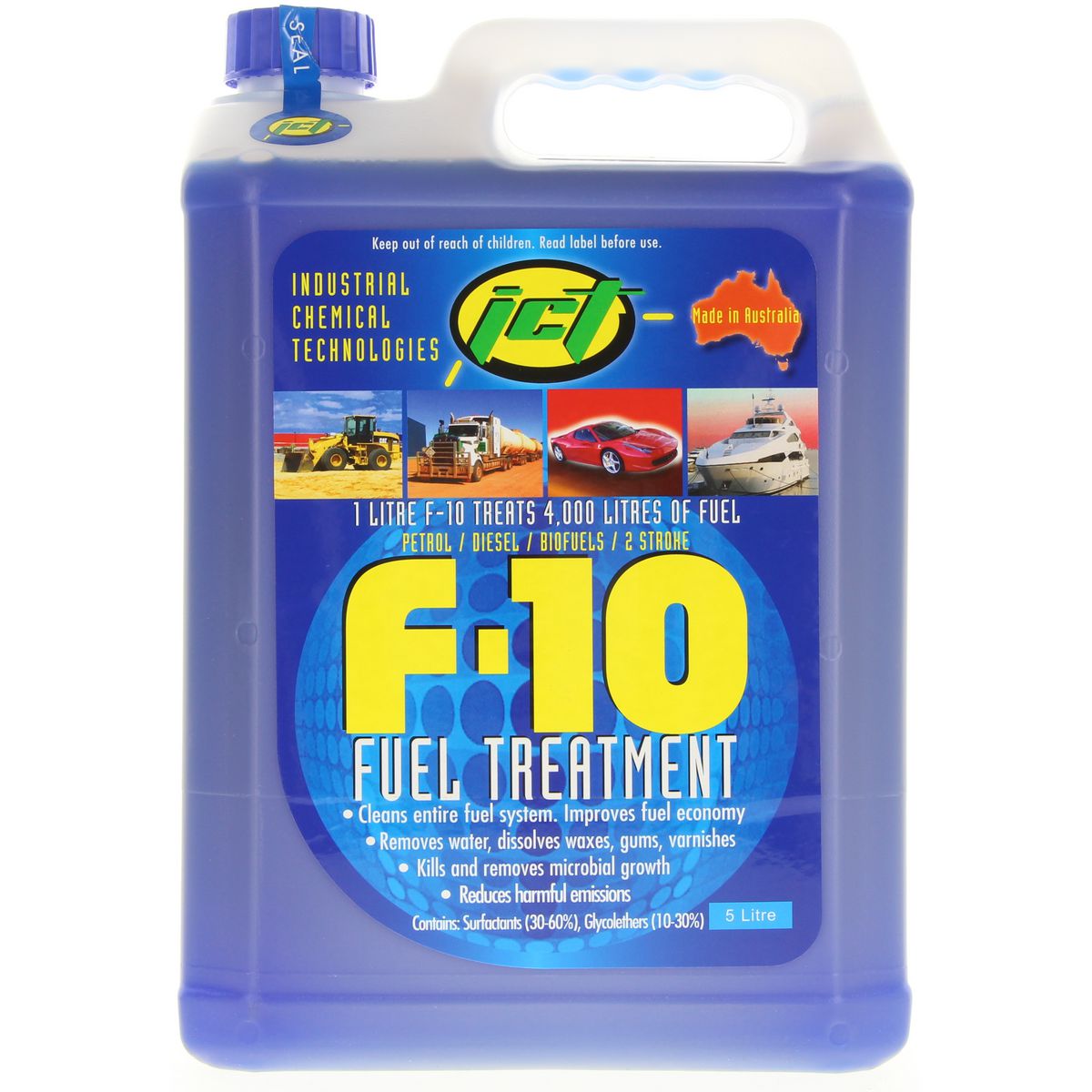 ICT F10 Fuel Treatment 5L F10-5