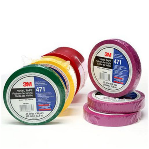 3M 471 Plastic Tape Blue 3X33 471-3