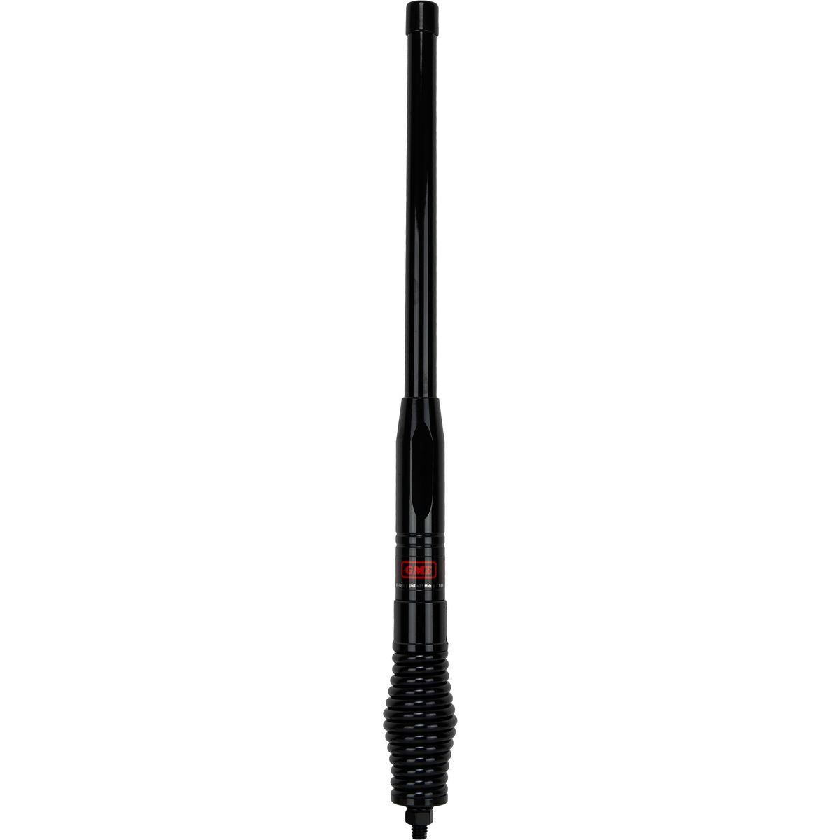 GME UHF CB Spring Base Heavy Duty Fibreglass Radome Antenna 2.1dB 580mm Black AE4704B
