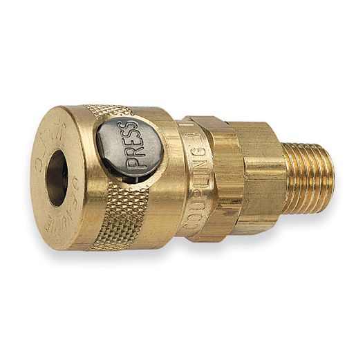 Jamec Pem Air Coupling Male 320 Series Twin Button 23.101