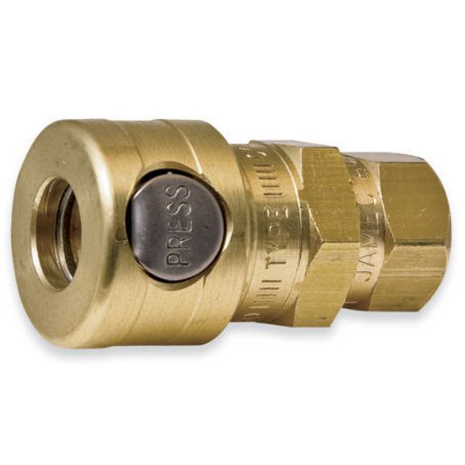 Jamec Pem Air Coupling Female 330 Series Twin Button 33 1060