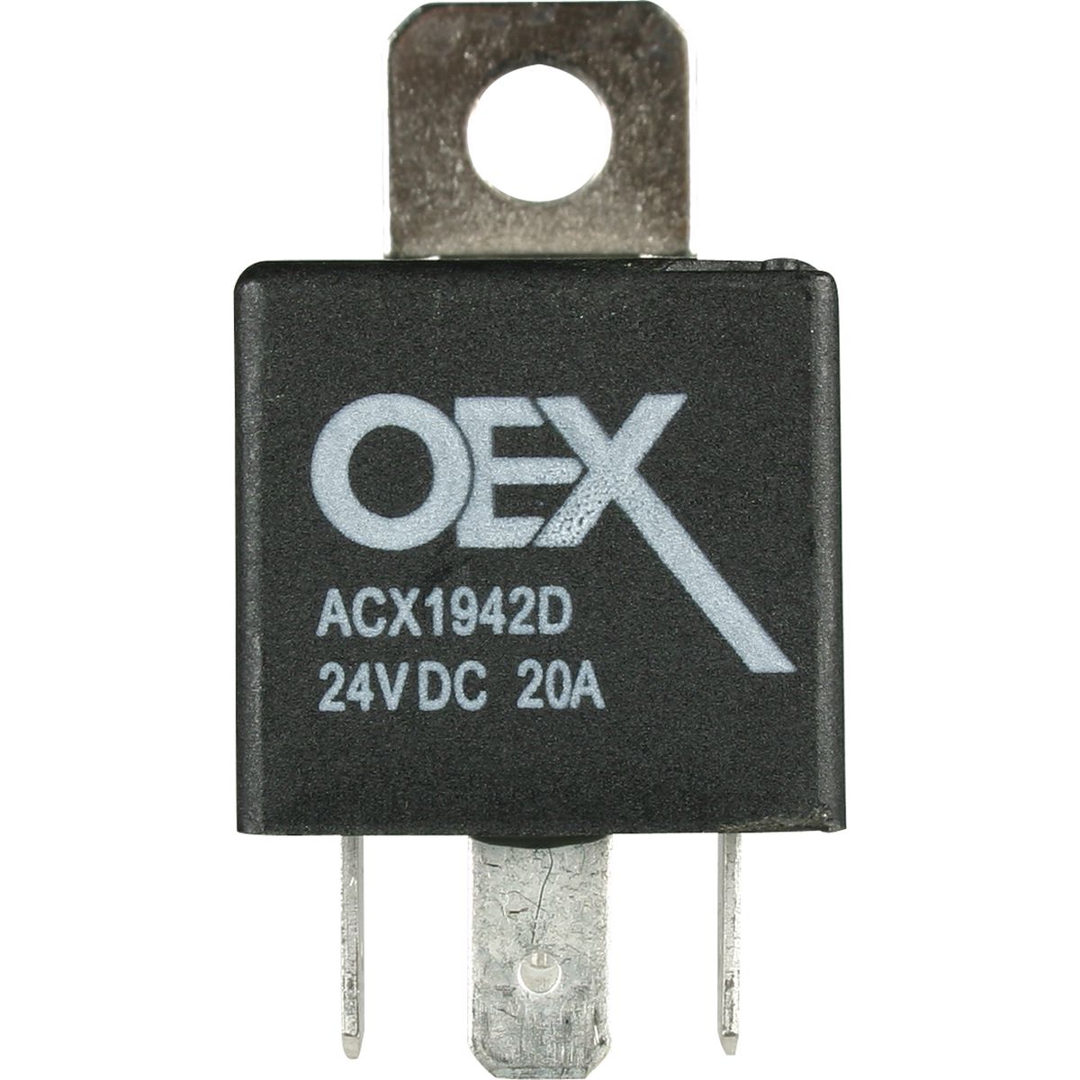 OEX Mini Relay 24V, 20A Normally Open - Diode Protected, Sealed ACX1942DBL