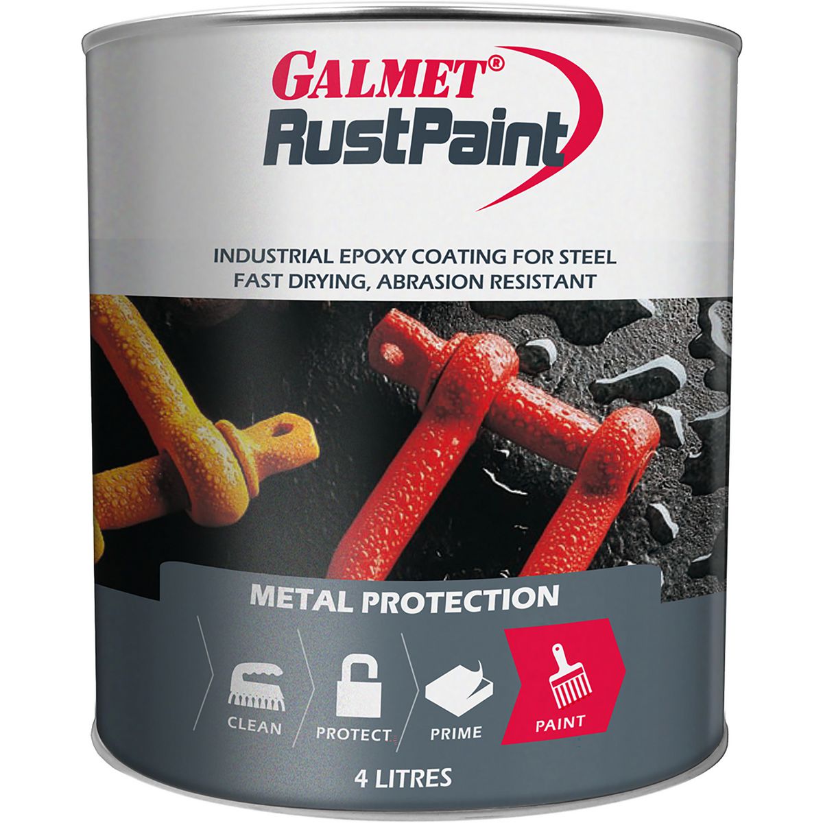 Galmet (Itw) Rust Epxy Sig Red 4L GRPSR4L