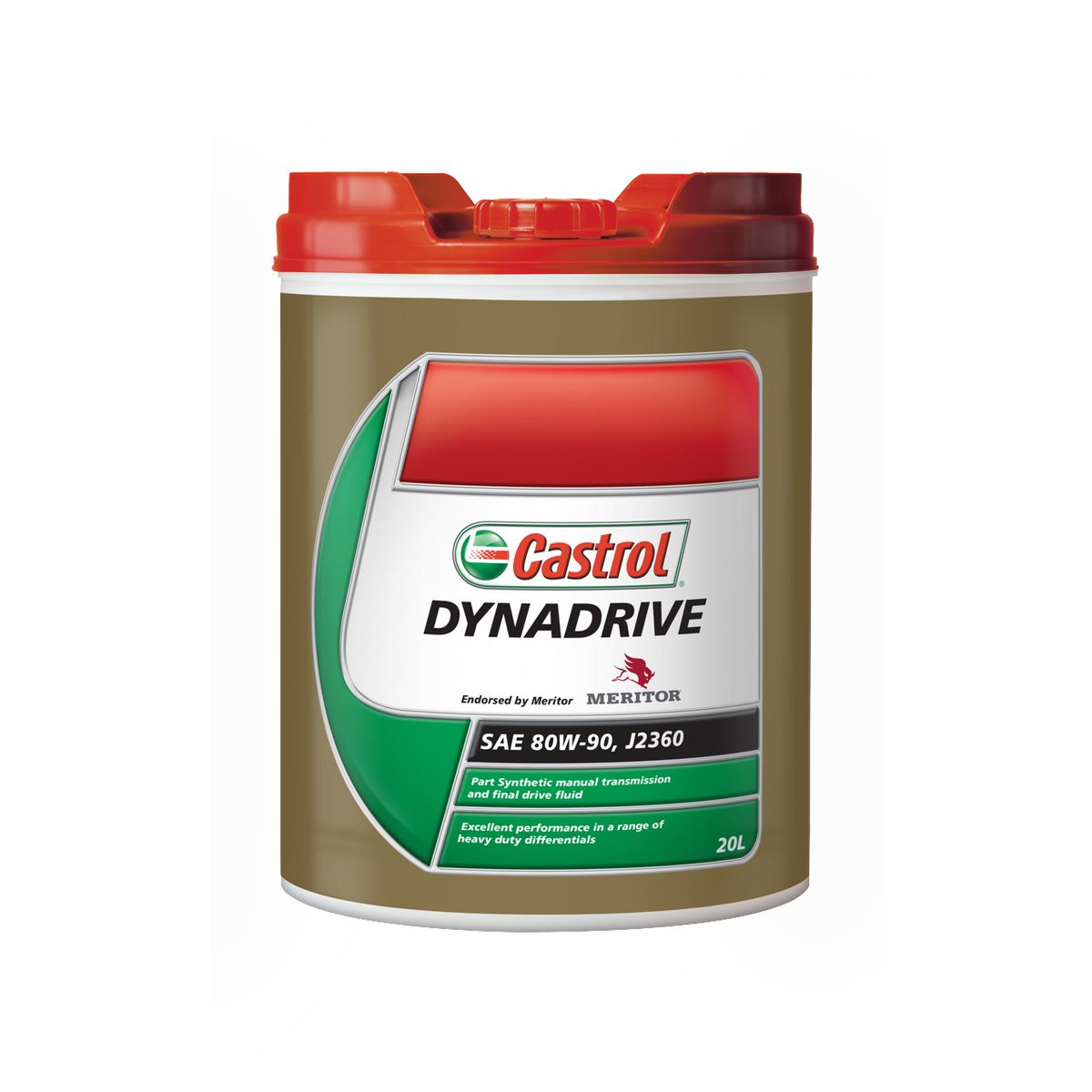 Castrol Dynadrive 80W-90 GL4 GL5 Transmission Fluid 20L 3334801