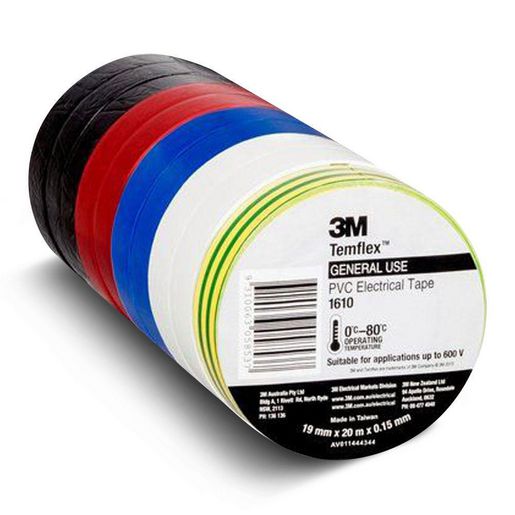 3M Electrical Tape Assortment 1610 10 Pack AE010601407