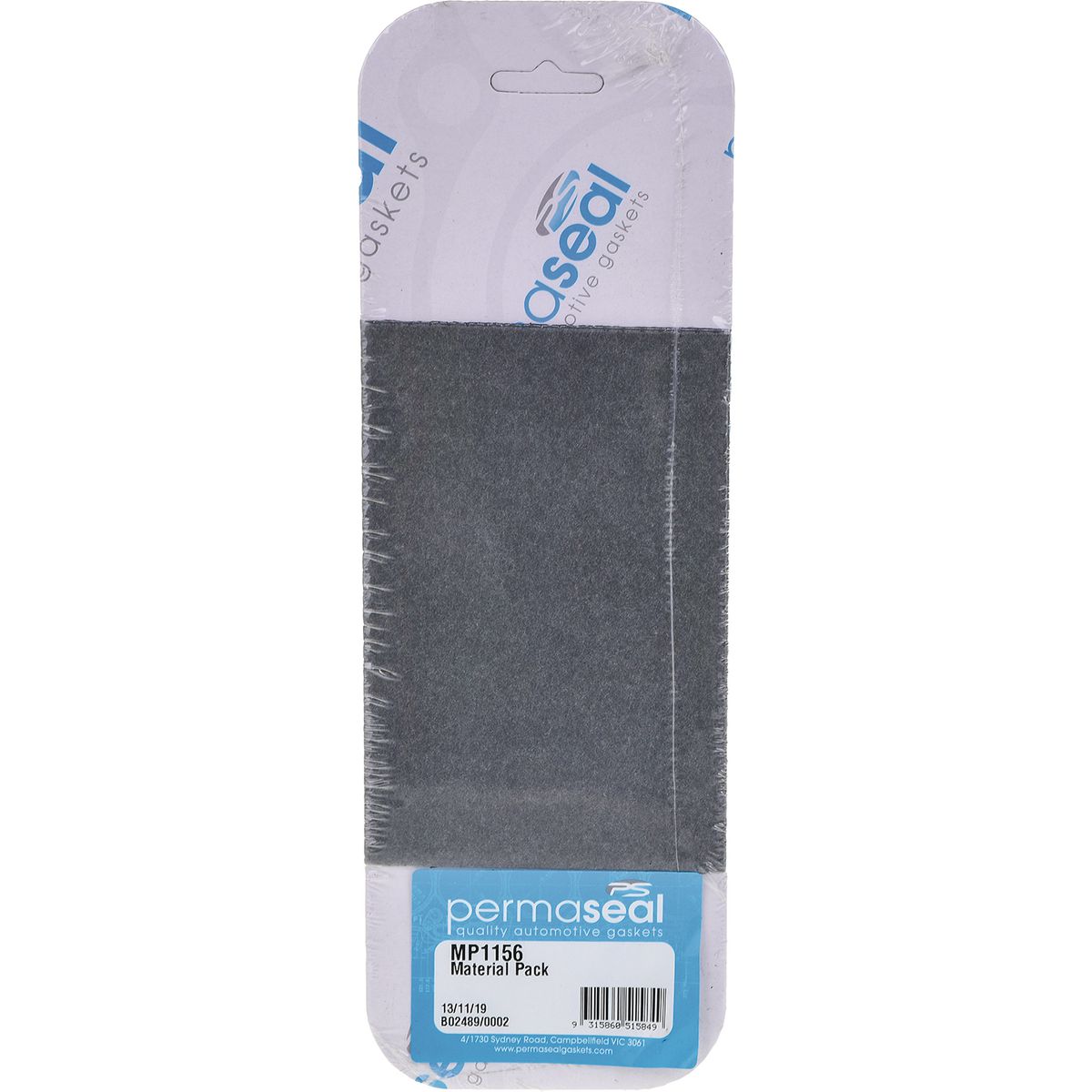 Permaseal Gasket Sheet DSM 150x100x1.8mm MP1156