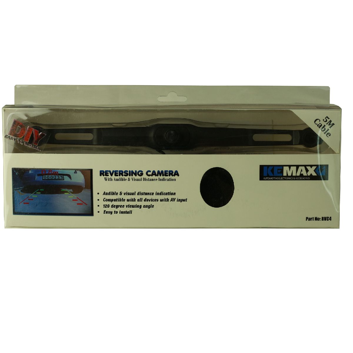 Kemax Reversing Camera & Parking Assist Sensor Kit RVC4