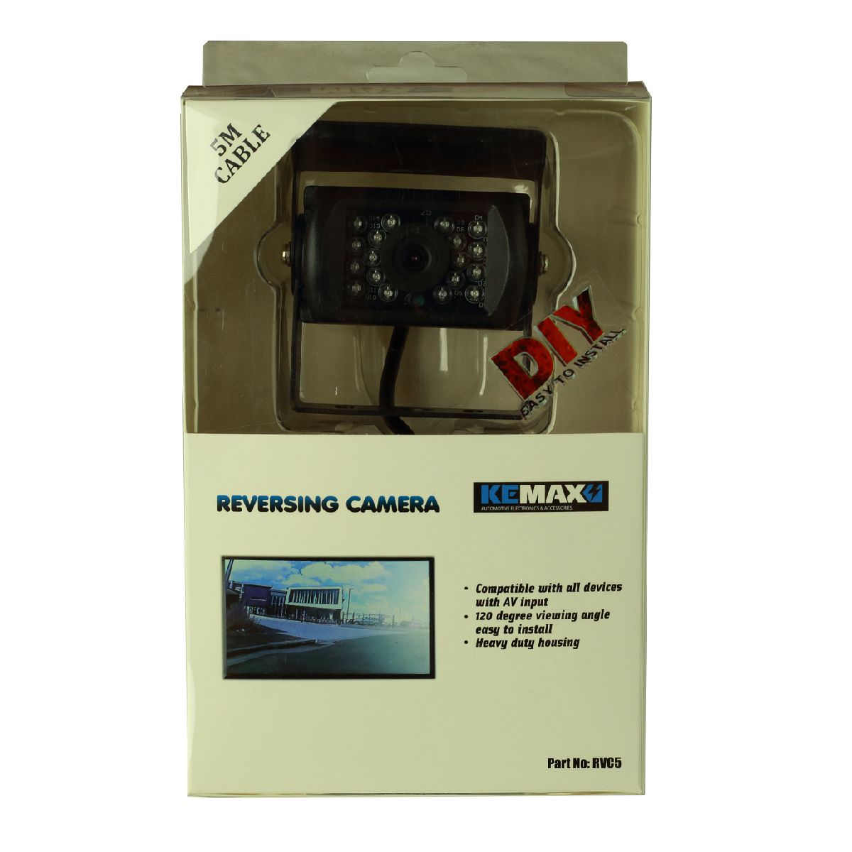 Kemax Heavy Duty Reversing Camera LED Lighting RVC5