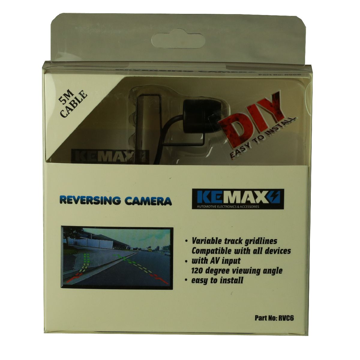 Kemax Variable Track Reversing Camera RVC6