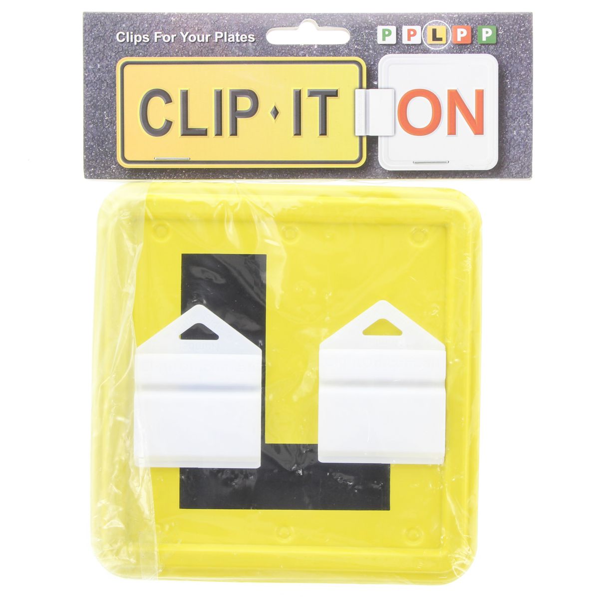Clipit L-Plate Clips Green A/Q/S/T/V/W Pack of 2 2CL