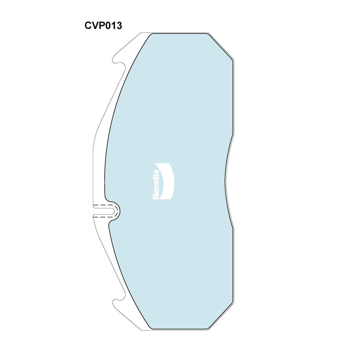Protrans Brake Pad Set CVP013PT