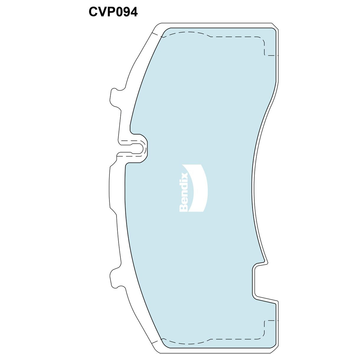 Protrans Brake Pad Set CVP094PT