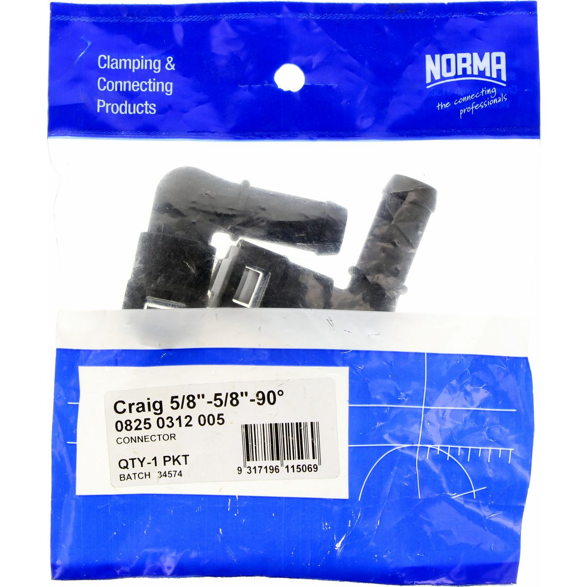 Norma Engine Coolant Hose 8250312005