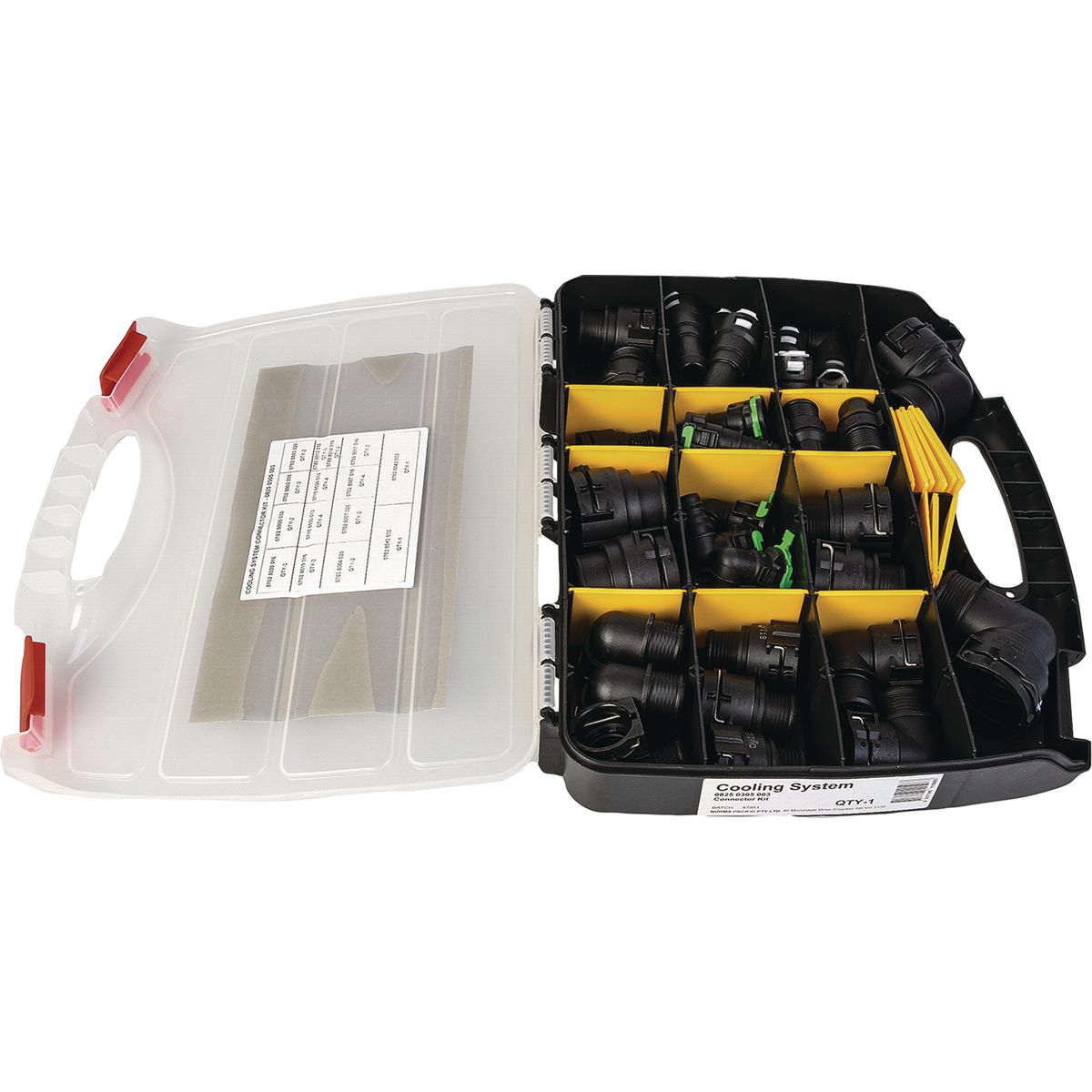 Norma Engine Cooling System Quick Connector Kit (38 Pieces) 8250305003