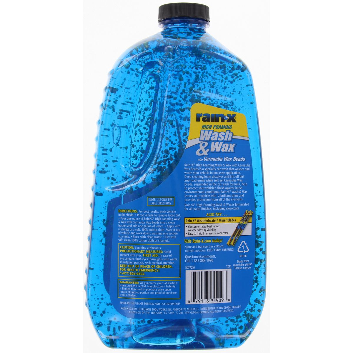 Rain-X Rainx Carnuba Car Wax Beads 1.89L 5077557