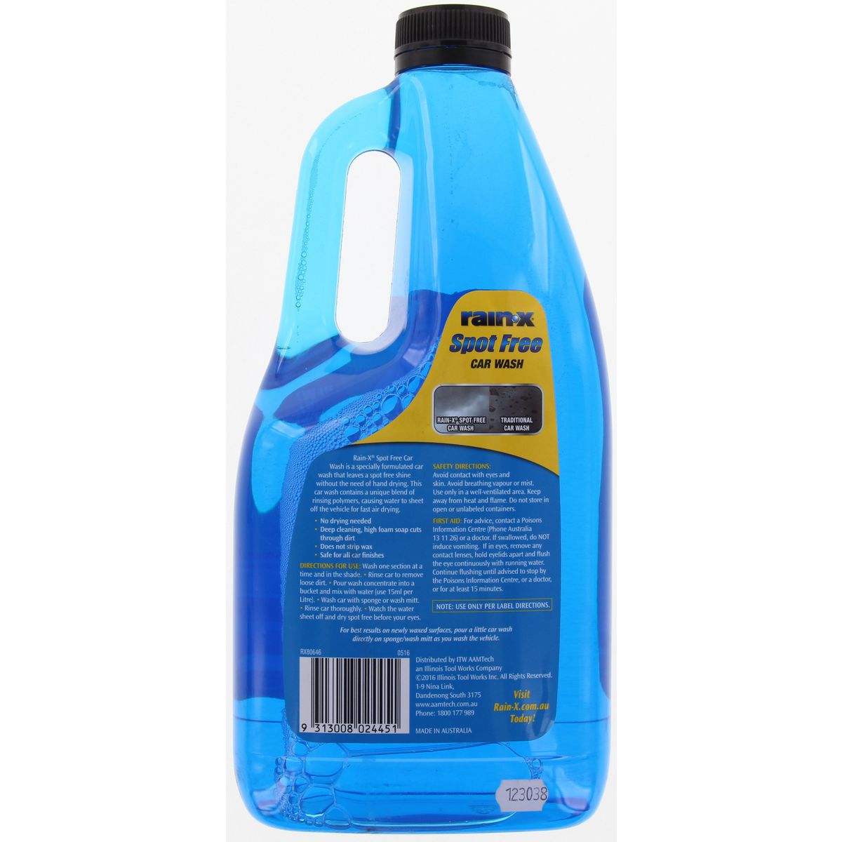 Rain-X Spot Free Car Wash 2L RX80646