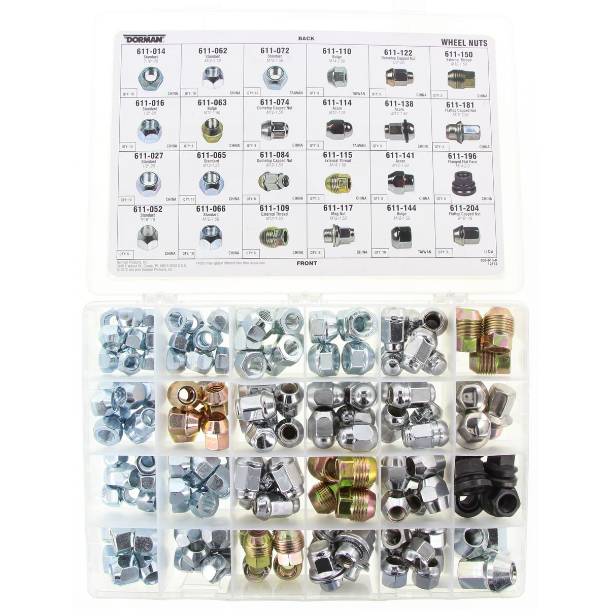 Dorman Wheel Nut Tech Tray 030-613