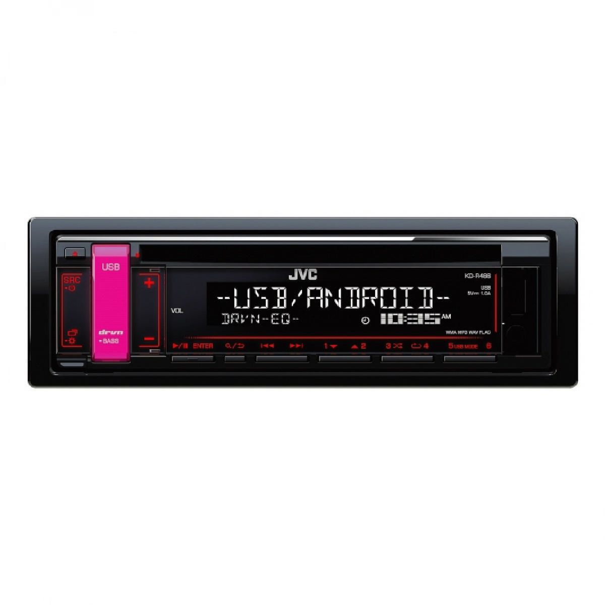 JVC USB CD Tuner KD-R486