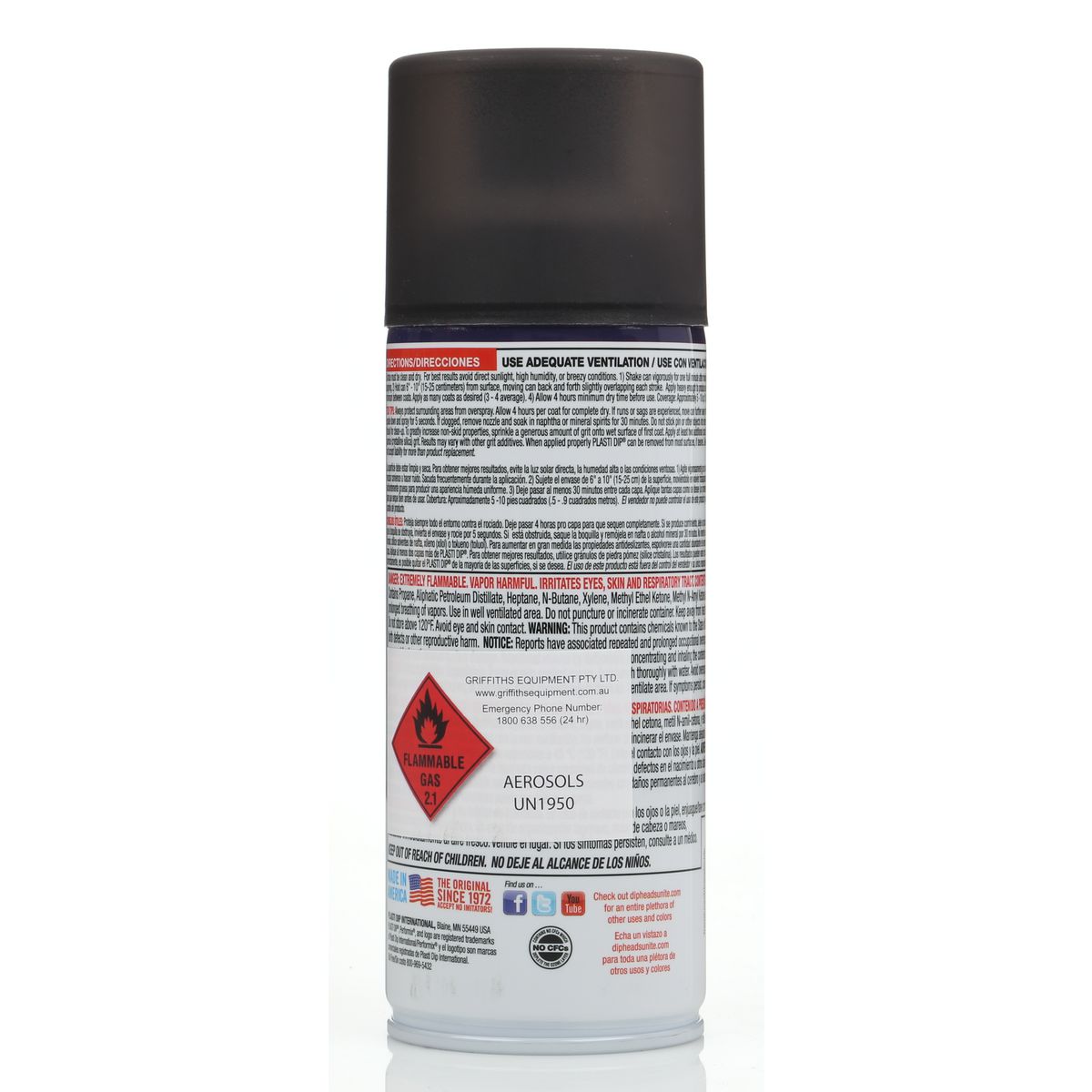 Plasti Dip Aerosol Spray Smoke 450ml 11220