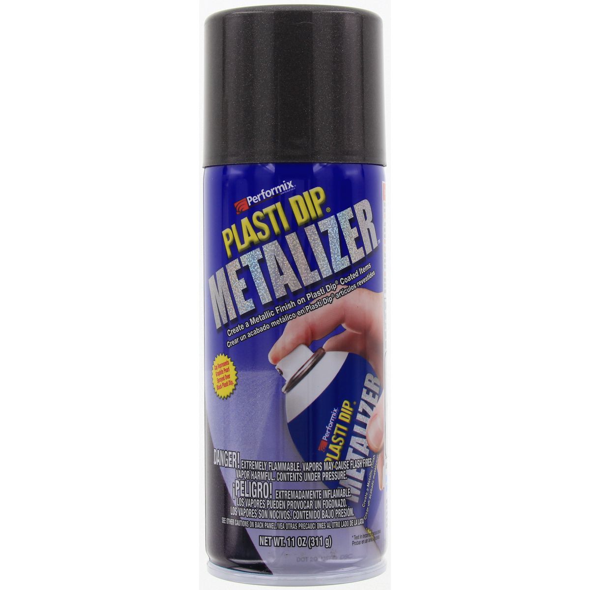 Plasti Dip Metalizer Aerosol Spray Graphite Metal 450ml 11287