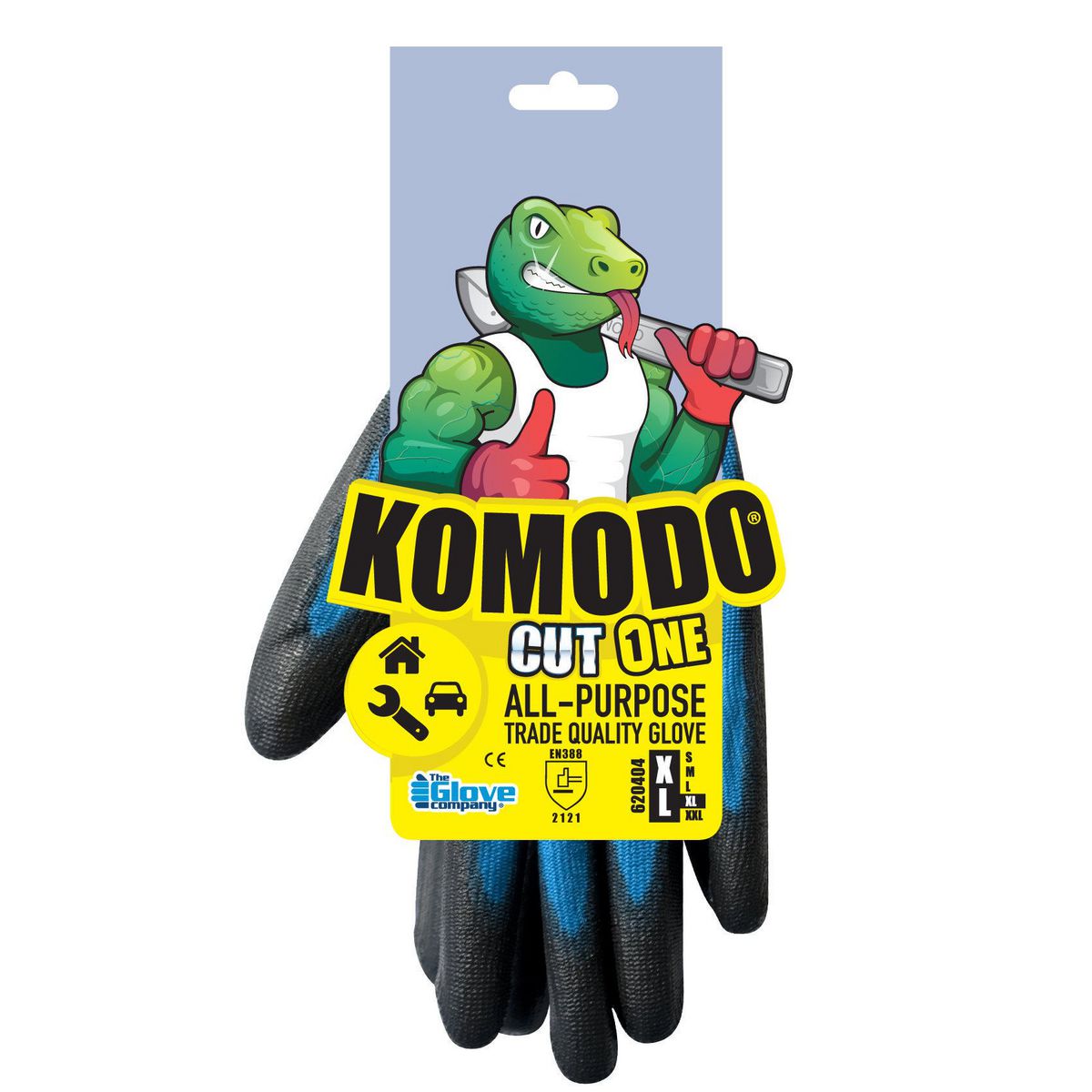 Komodo Cut 1 Safety Gloves XL 620404