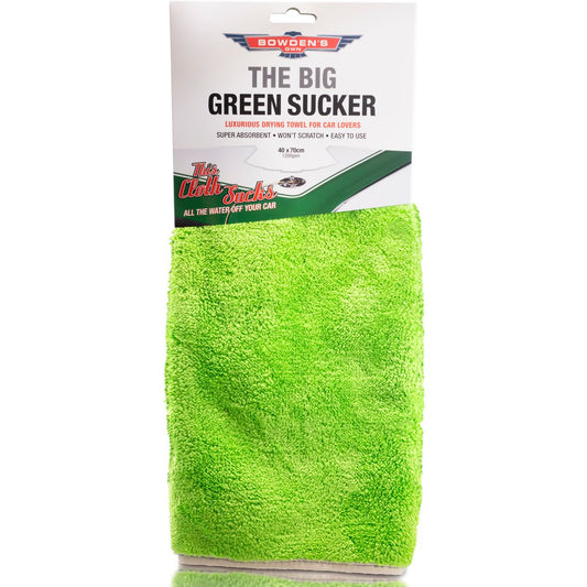 Bowden's Own The Big Green Sucker Microfibre Drying Towel