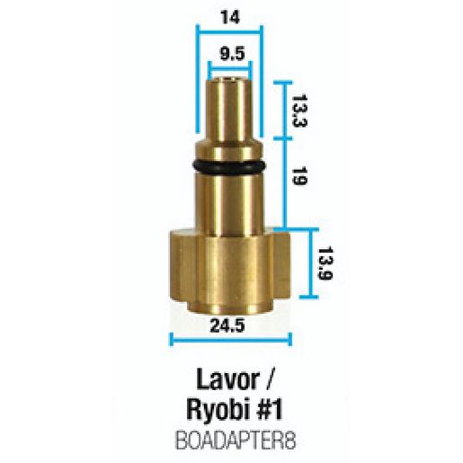 Bowden's Own Lavor Ryobi No1 Adapter