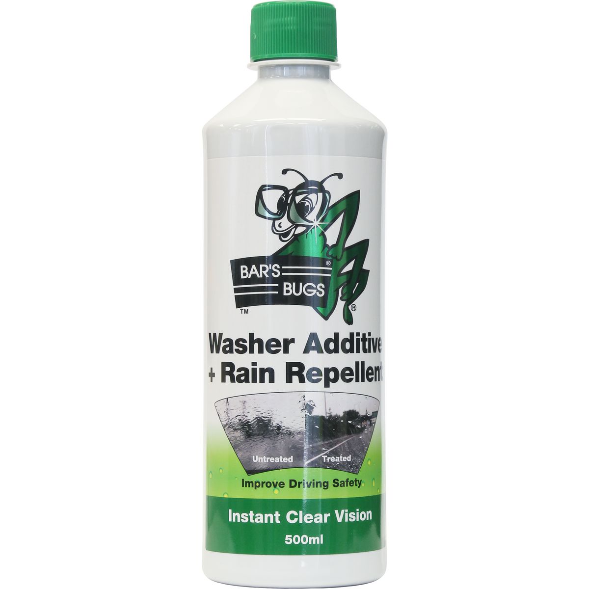 Bars Bugs Windscreen Rain Repellent Washer Additive 500ml BBWCWR500