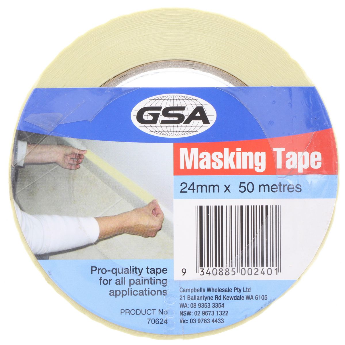 GSA Masking Tape 24mm x 50m 70624