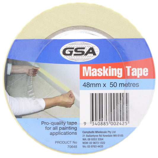 GSA Masking Tape 48mm x 50m 70648