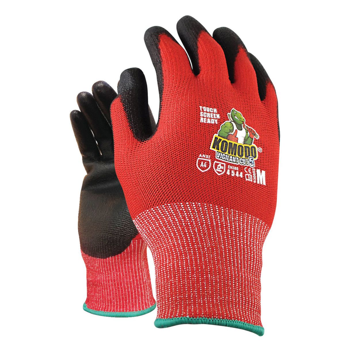 Komodo Vigilant Cut 5 Touch Screen Gloves X Large 630604