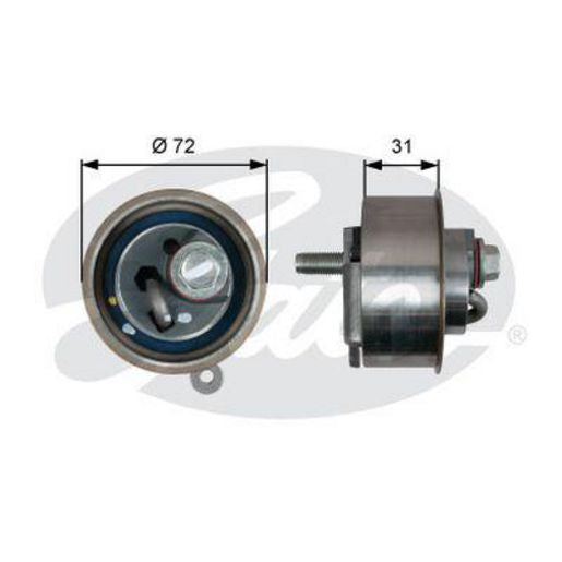 Gates Timing Belt Tensioner T43009
