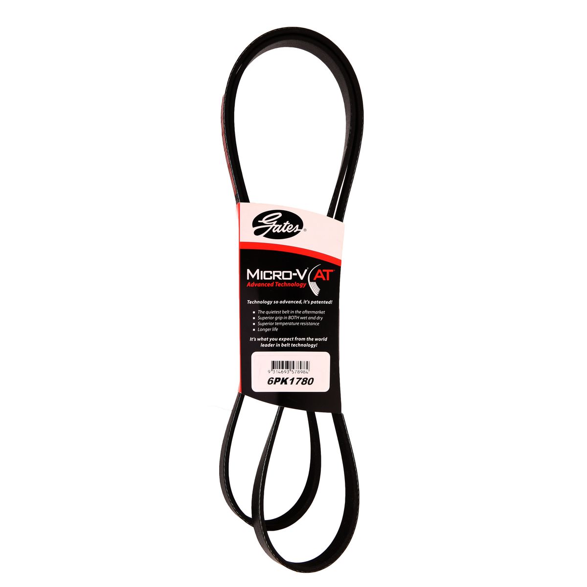 Gates Micro-V Belt 6PK1780