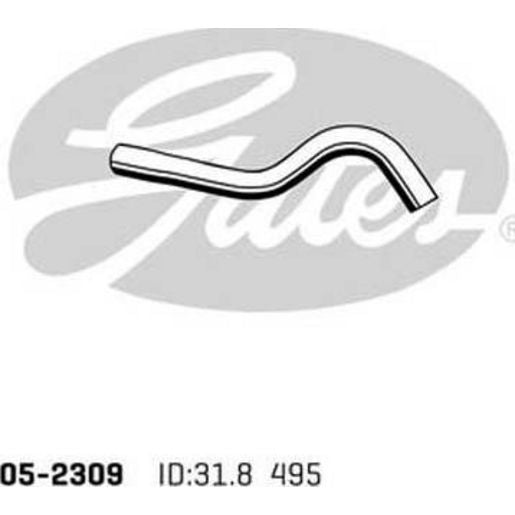 Gates Radiator Hose 05-2309