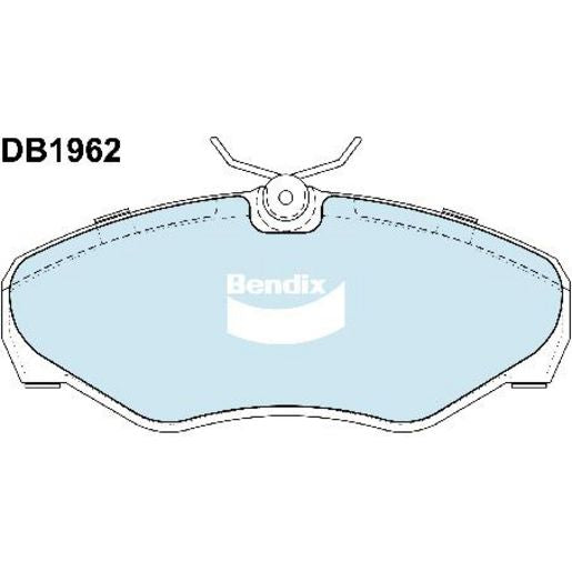 Bendix EURO Brake Pad Set Front DB1962 EURO+